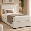 Lucca Eenpersoonsbed Off-white - Thumbnail Image 2